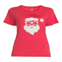 Начин да се слави графичката маица во стилот на жените за Божиќ во Дедо Мраз