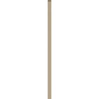 Ekena Millwork 20 W 45 H Timberthane Рустикален мазен лак на врвот ФАУ дрво Нефункционален гејбл Вент, подготвен