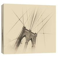 Слики, Бруклин мост 2, 20х16, декоративна wallидна уметност на платно