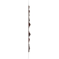 Ekena Millwork 5 8 W 5 8 H THOMPSON ENDURAWALL Декоративен 3Д wallиден панел, сјај Мерлот