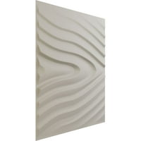 Ekena Millwork 5 8 W 5 8 H Kahuna Endurawall Декоративен 3Д wallиден панел, Ultracover Satin Blossom White