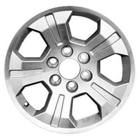 Каи 8. Преиспитано ОЕМ алуминиумско тркало, сите насликани лесни јаглен, се вклопуваат - Chevrolet Silverado