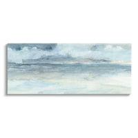 Апстрактни апстрактни облачни океански бранови пејзаж галерија за сликање завиткани од платно печатење wallидна