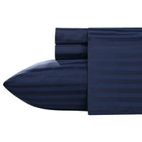 Калифорнија Дизајн на нишки за броење на нишки сет памук мешавина морнарица сина, полно парче