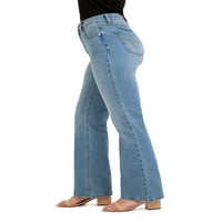 Jordордаче женски високи фармерки од пораст