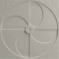 Екена Милхаурд 5 8 W 5 8 H Windmill Endurawall Декоративен 3Д wallиден панел, Универзална старосна металик