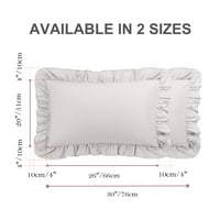 Уникатни поволни цени памук разнишани перници пликови Изабеллин кралица
