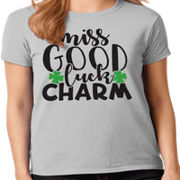 Графичка Америка промаши добра среќа шарм Свети Патрик Денот на женската графичка маица