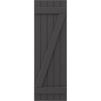 30 W 42 H Arch Top Surface Mount PVC Gable Vent: Нефункционален, W 2 W 1-1 2 P Brickmould Frame