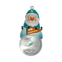 Topperscot By Boelter Brands NFL Santa Snow Globe Ornament, New York Jets