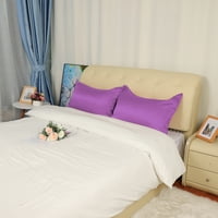 Уникатни поволни цени сатен свилен плик за затворање перница за пурпурен крал
