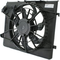 Замената на склопот на вентилаторот за ладење Reph, компатибилен со 2007 година- Hyundai Elantra Radiator