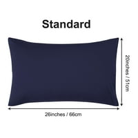 Уникатни поволни цени цврсти перници за микрофибер, стандард, морнарица сина