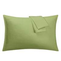 Уникатни поволни цени цврсти перници, зелена, 2-парчиња