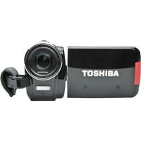 Toshiba Camileo H дигитална камера, 3 LCD екран на допир, оперативен систем, целосен HD, сребро, црно