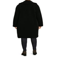 Марк Алан женски и женски плус големина преголем палто