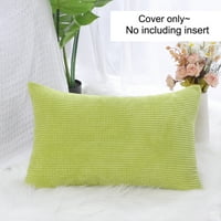 Кордура текстура Декоративно фрлање перница за перница светло зелена 12 x18