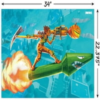 Fortnite - мулти -ракетен постер за wallидови, 22.375 34