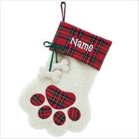 Персонализирана шепа за кучиња, мачки шепа и Божиќни чорапи