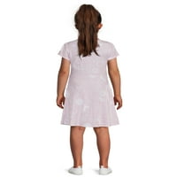 Чудо на нација Девојки со кратки ракави играат фустан, 3 пакувања, големини 4- & плус