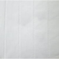 Bryanna Fau Lenen Grommet завеса чиста чиста 52 95 во бело