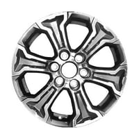 8. Преиспитано ОЕМ алуминиумско тркало, машинско и средно металик на јаглен, се вклопува - Chevrolet Silverado