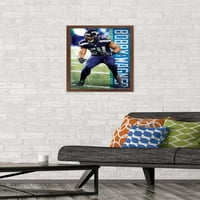 Сиетл Seahawks - Постер за wallидови на Боби Вагнер, 14.725 22.375