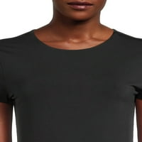 Без граници јуниори маица со двоен слој со кратки ракави, големини XS-xxxl