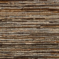 Уметнички ткајачи eremеремиас кафеава сива рустикална 2 '3' килим