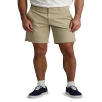 Chaps Men's Bedford Flat Front Twill Shorts, големини 28-42