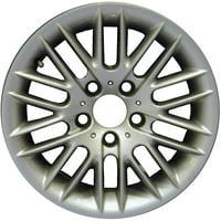 Преиспитано ОЕМ алуминиумско тркало, светло Спарл Сребрена, се вклопува во 2001 година- BMW серија