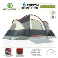 Студио лице за кампување шатор за проширен дизајн на куполи