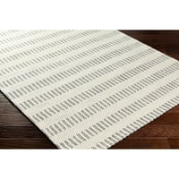 Уметнички ткајачи Невада ленти, килим, црн крем 5 '8'
