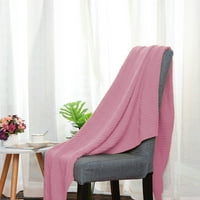 Уникатни поволни цени Реверзибилна мека кауч за постелнина, памучен кабел, плетено ќебе