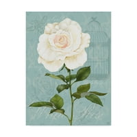 Трговска марка ликовна уметност „крем роза i“ платно уметност од adeејд Рејнолдс