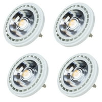 LED LUMEN LED сијалица erухаус осветлување arm - 45Degree - 3000k - вати - ја заменува сијалицата со халоген на Watt, 4 -пакет