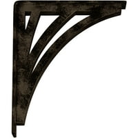 Ekena Millwork 2 W 10 D 12 H Невио заграда за ковано железо ,, антички месинг