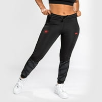 Панталони за џогирање на вени -фантом - за жени - црно црвено