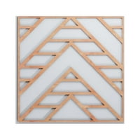 Ekena Millwork 3 8 W 3 8 H 3 8 T Голем Гилкрист Декоративен фрагмент дрвени wallидни панели, цреша