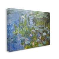 Колекцијата за декорирање „Ступел дома“ моне импресионистичка Лили Под езерцето сликарско платно wallидна