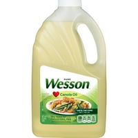 Wesson чисто канола масло, 0G транс маснотии, без холестерол, fl oz